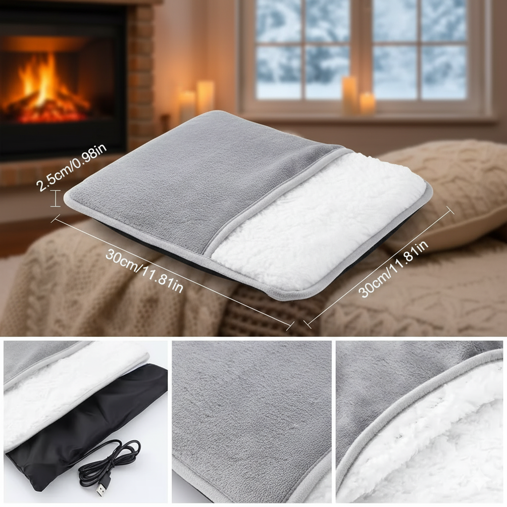 CozyFeet™ Electric Plush Foot Warmer TM